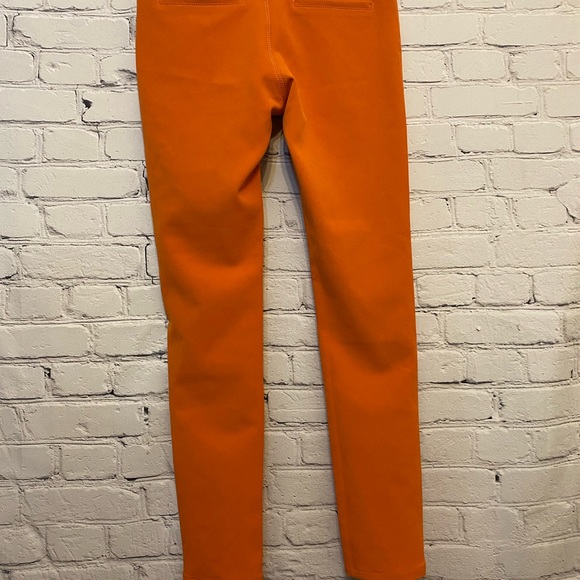 SENTO STEFANO Brand orange color Pants Size 26 - Picture 2 of 8